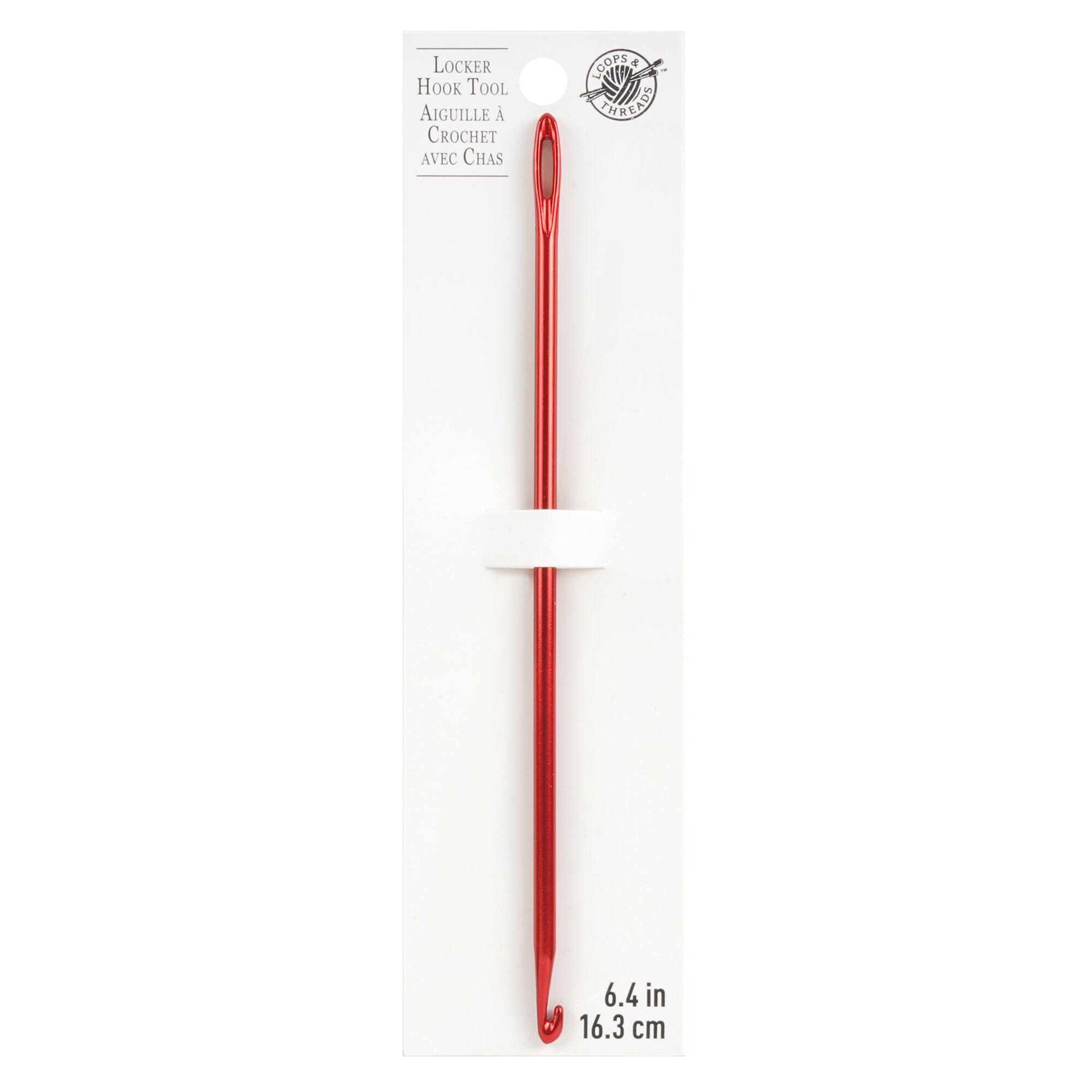 6.4" Aluminum Locker Hook Tool by Loops & Threads®